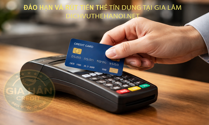 đáo hạn thẻ tín dụng tại gia lâm