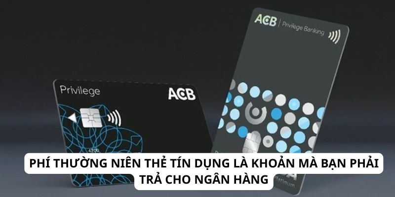 Phí thường niên thẻ tín dụng là khoản mà bạn phải trả cho ngân hàng