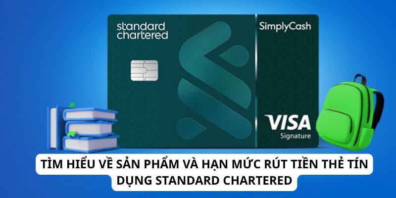 Tìm hiểu về sản phẩm và hạn mức rút tiền thẻ tín dụng Standard Chartered
